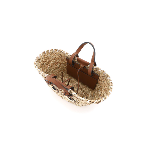 Anya hindmarch paper eyes small basket bag - Picture 2 of 3